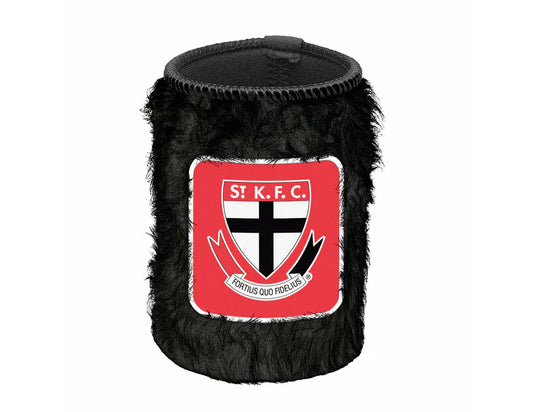 St Kilda Saints Fluffy Can Cooler