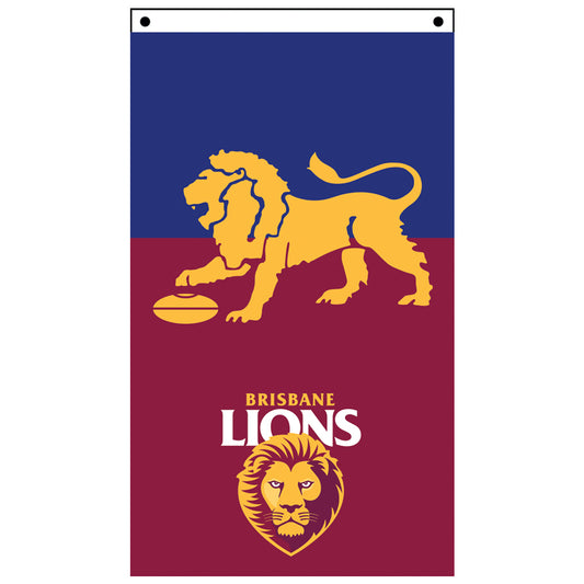 Brisbane Lions Supporter Cape Wall Flag