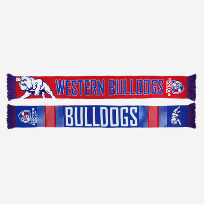 Western Bulldogs AFL Linebreak Scarf