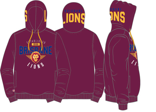 Brisbane Lions Youth Supporter Hoodie