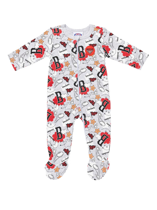 Essendon Bombers Baby Cloud Romper