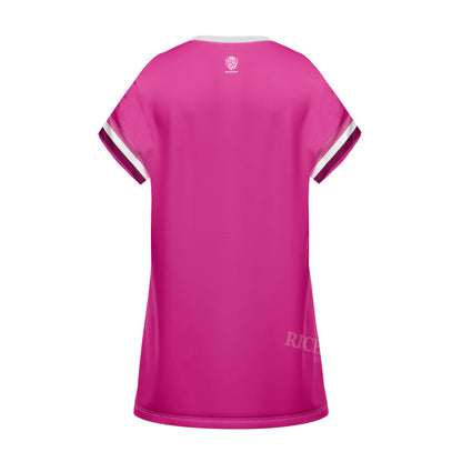 Richmond Tigers Girls 'Fuchsia Force' T-Shirt Dress