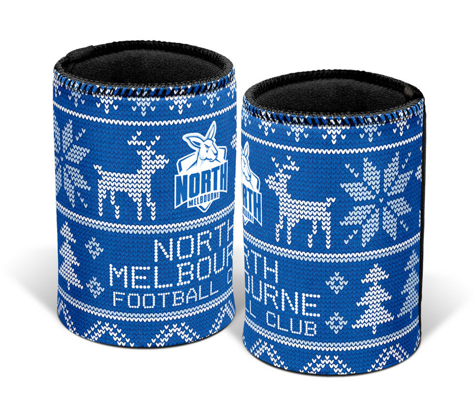 North Melbourne Kangaroos Xmas Can Cooler