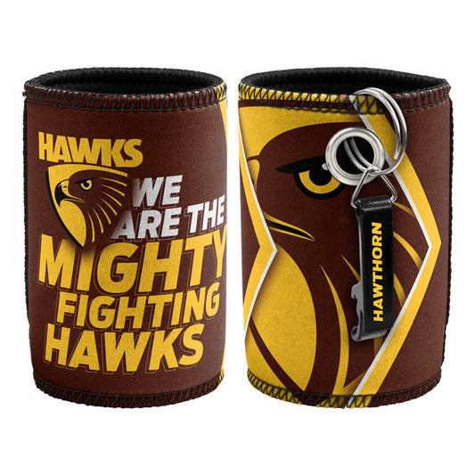 Hawthorn Hawks AFL Can Cooler with Bottle Opener