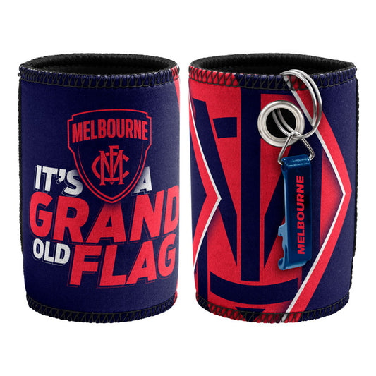 Melbourne Demons AFL Can Cooler with Bottle Opener