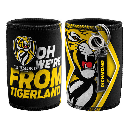 Richmond Tigers AFL Can Cooler with Bottle Opener