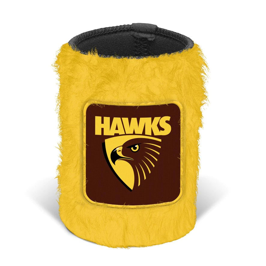 Hawthorn Hawks Fluffy Can Cooler