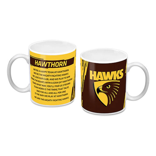 Hawthorn Hawks Song Mug