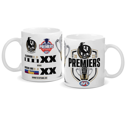 Collingwood Magpies 2023 Premiers Mug