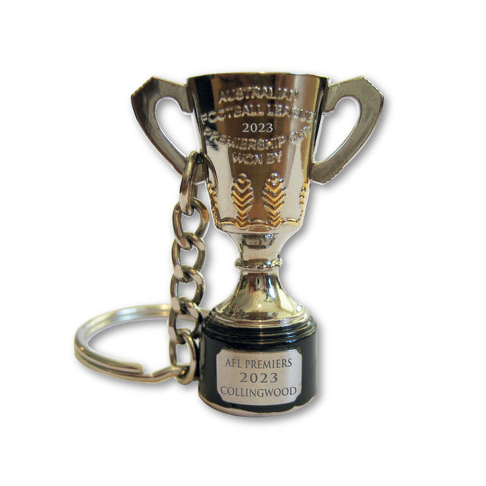 Collingwood Magpies 2023 Premiers 3D Trophy Keyring