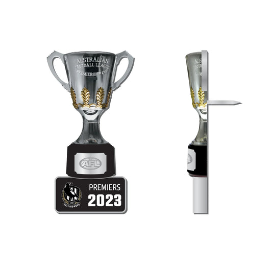 Collingwood Magpies 2023 Premiers 3D Trophy Pin