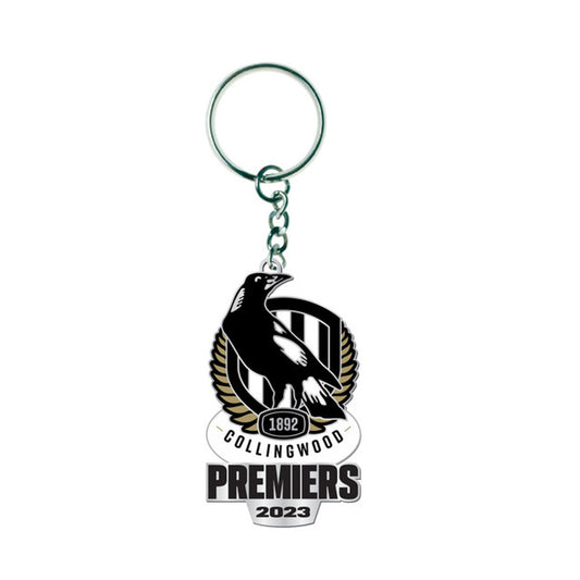 Collingwood Magpies 2023 Premiers Logo Keyring