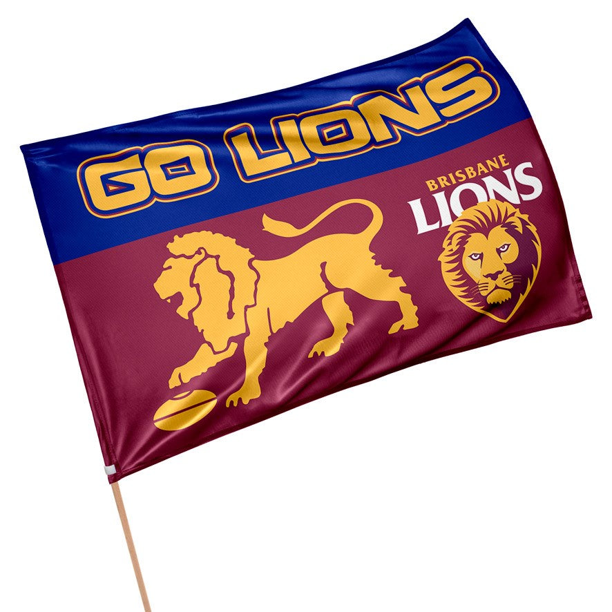 Brisbane Lions Game Day Flag