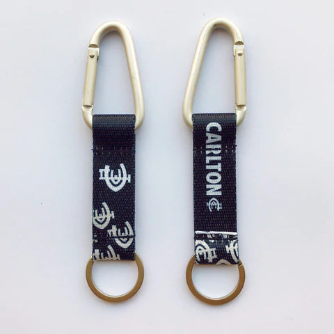 Carlton Blues AFL Carabiner Detachable Keyring