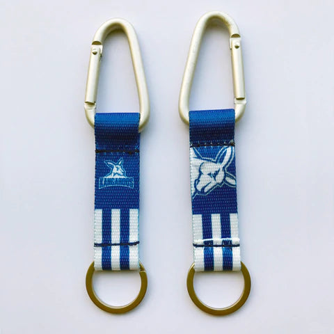 North Melbourne Kangaroos AFL Carabiner Detachable Keyring