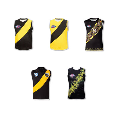 Richmond Tigers Guernsey Pin Set