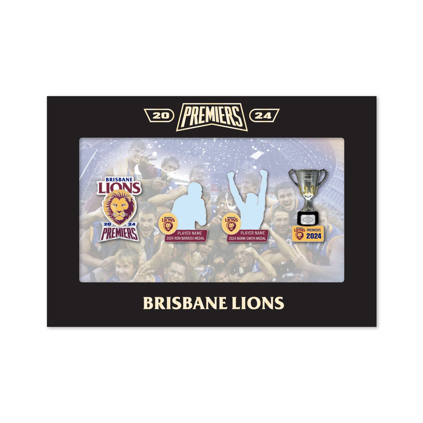 Brisbane Lions Premiers Pins Set (Boxed)