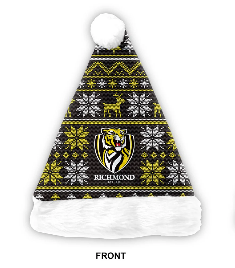 Richmond Tigers Xmas Santa Hat