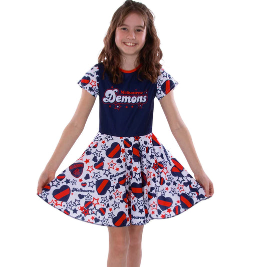 Melbourne Demons Girls 'Heartbreaker' Dress