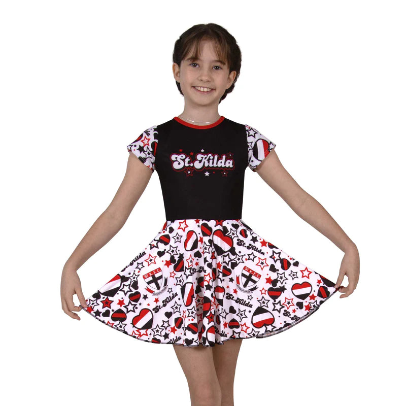 St Kilda Girls 'Heartbreaker' Dress