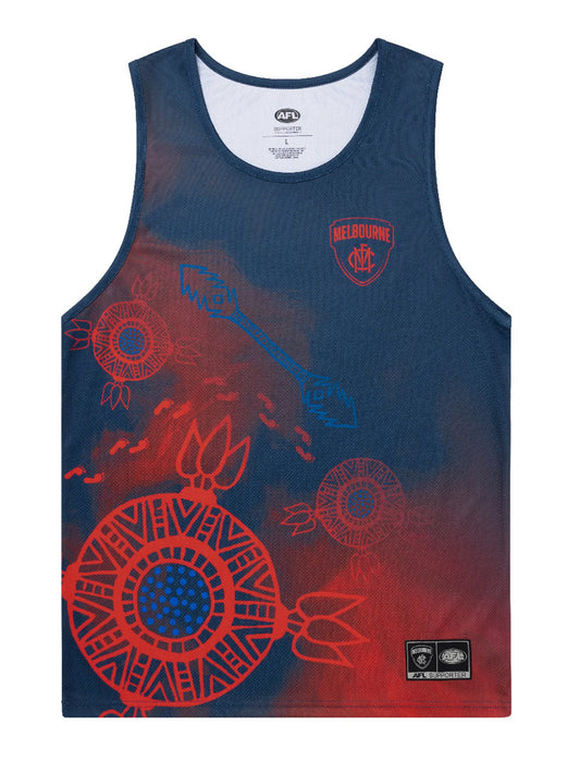 Melbourne Demons Indigenous Training Singlet