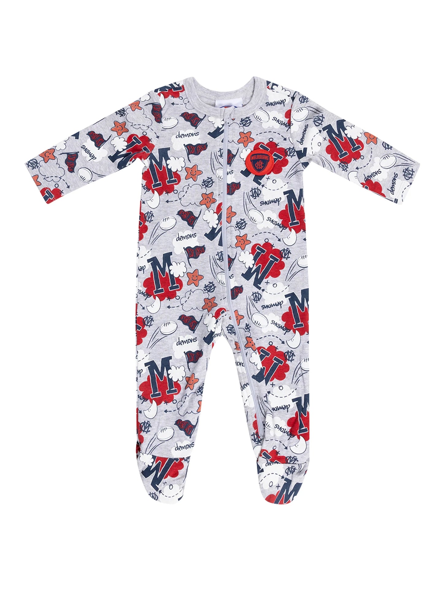 Melbourne Demons Baby Cloud Romper