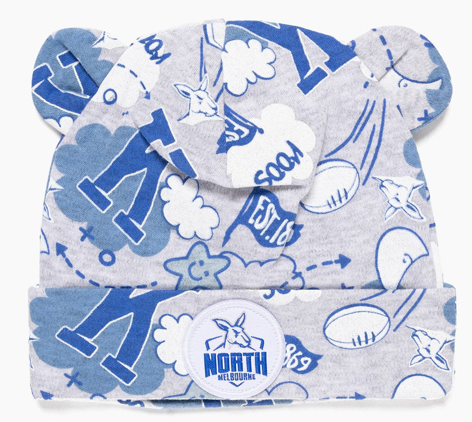 North Melbourne Kangaroos Baby Cloud Beanie