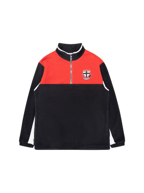 St Kilda Saints Team 1/4 Zip Polar Fleece