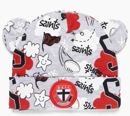 St Kilda Saints Baby Cloud Beanie