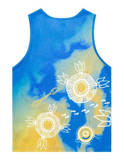 West Coast Eagles Indigenous Training Singlet