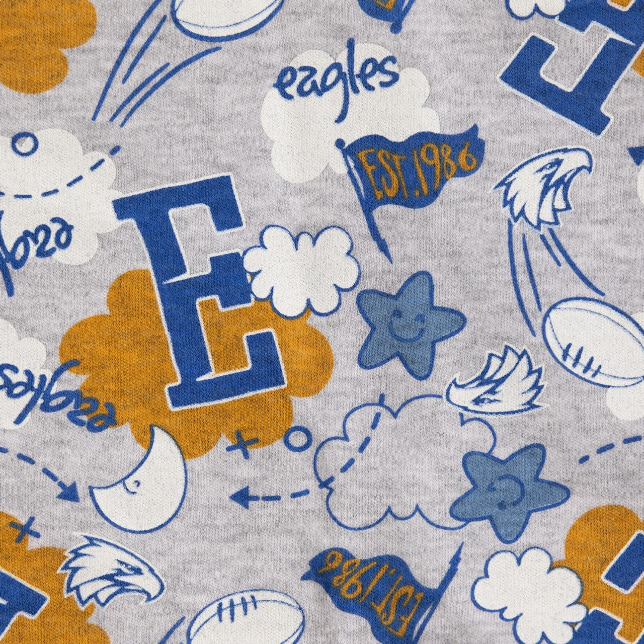 West Coast Eagles Baby Cloud Blanket