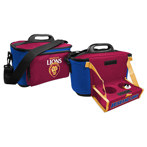 Brisbane Lions Cooler Bag with Tray