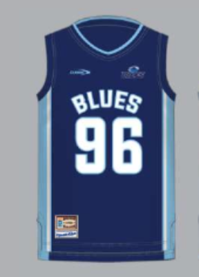 Auckland Blues Men's Basketball Singlet