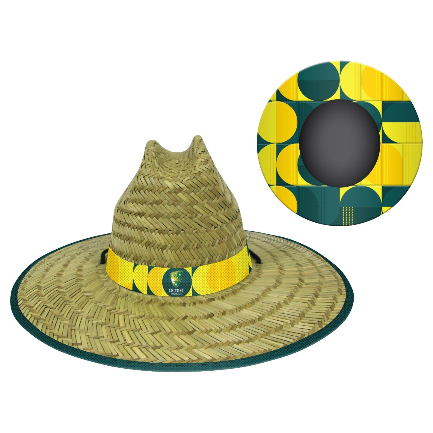 Cricket Australia Straw Hat