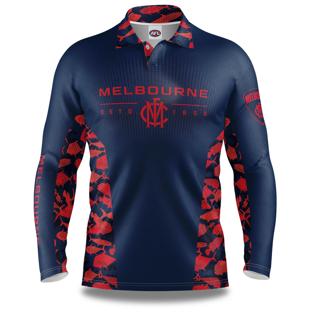 Melbourne Demons 'Reef Runner’ Fishing Shirt