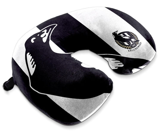 AFL Collingwood Magpies Travel Pillow