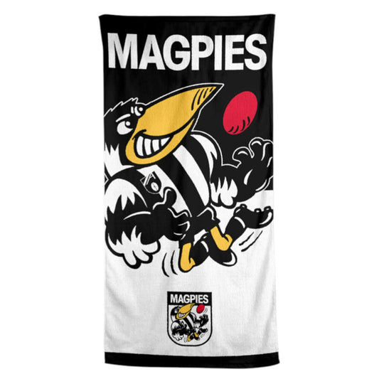 Collingwood Magpies Jumbo Beach Bath Towel