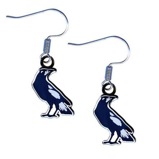 Collingwood Magpies Earrings Official AFL