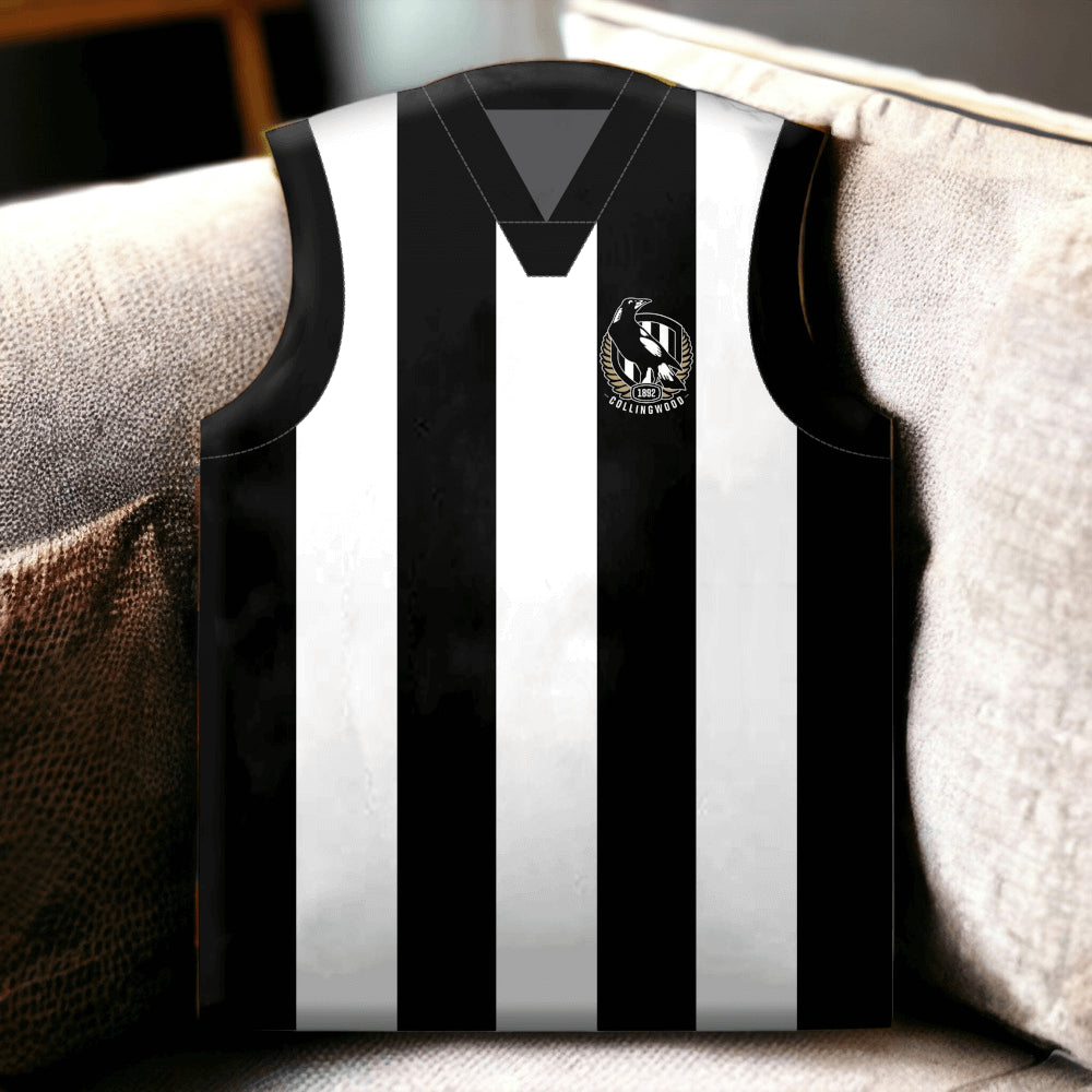 Collingwood Magpies Guernsey Pillow Cushion