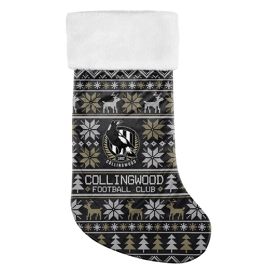 SALE SALE SALE  Collingwood Magpies Xmas Stocking