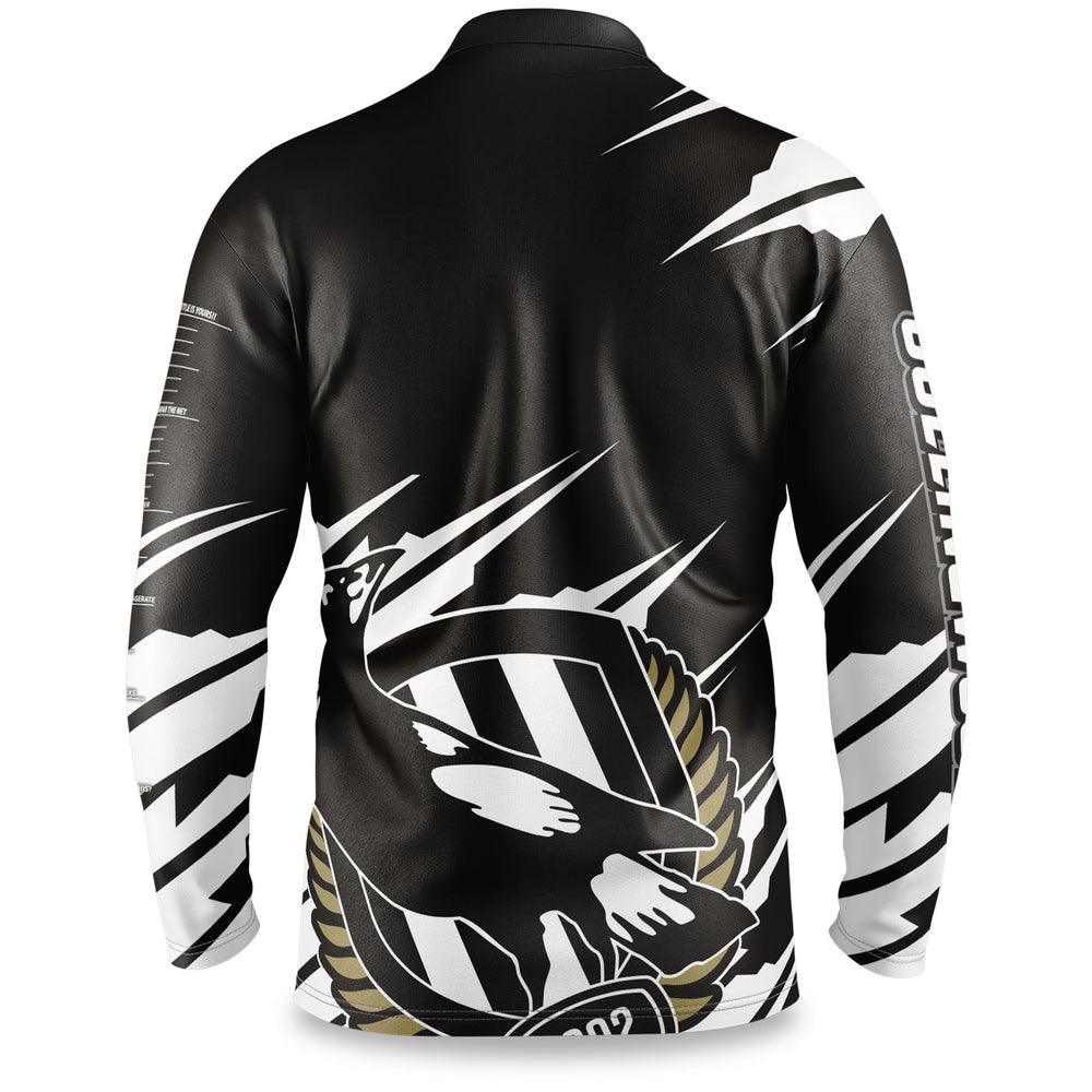 Collingwood Magpies 'Ignition' Fishing Shirt