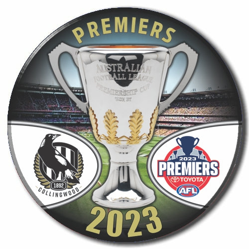 2023 AFL Premiership Collingwood Magpies Badge