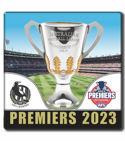 2023 AFL Premiership Collingwood Magpies Commemorative Ceramic Coaster