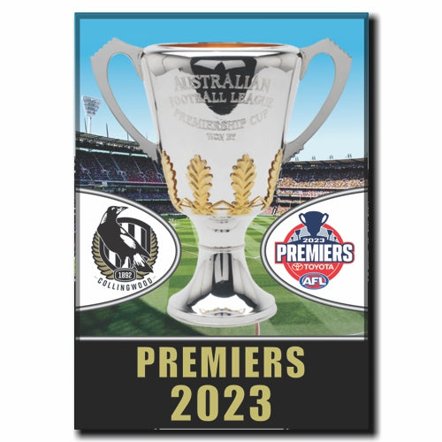 STOCKTAKE SALE           2023 AFL Premiership Collingwood Magpies Magnet