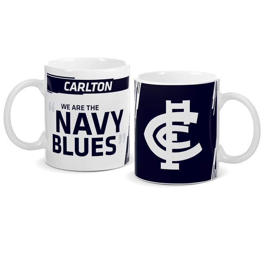 Carlton Blues Team Song Coffee Mug