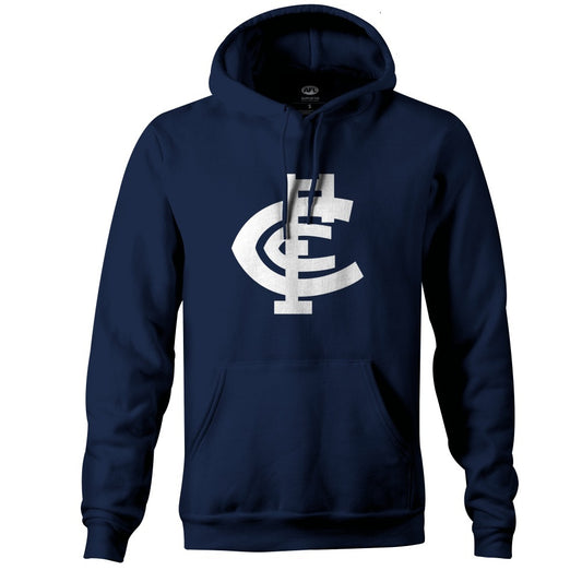 Carlton Blues Adults Logo Hoodie