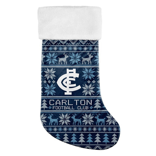 Carlton Blues Xmas Stocking