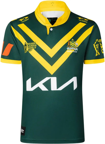 New Australian Kangaroos 2026/27 Classic  World Cup  Home Jersey