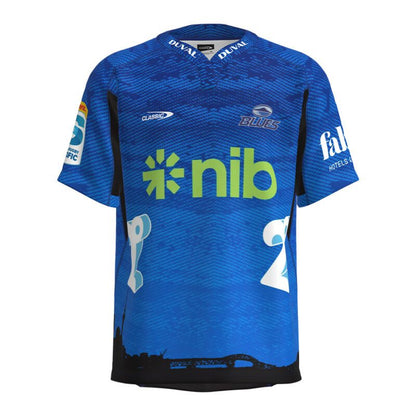 STOCKTAKE SALE   Ends 31st July   Auckland Blues 2024 Men's Home Jersey