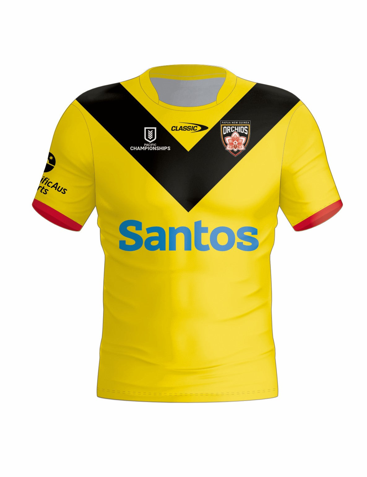 Papua New Guinea Orchids RL 2024 Home Jersey